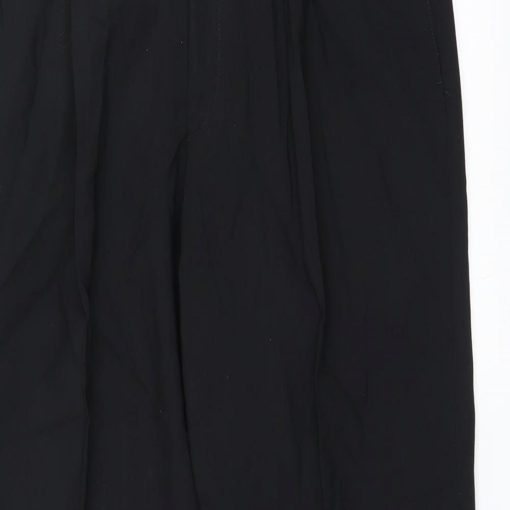 NEXT Mens Black   Trousers  Size 34 in L31 in