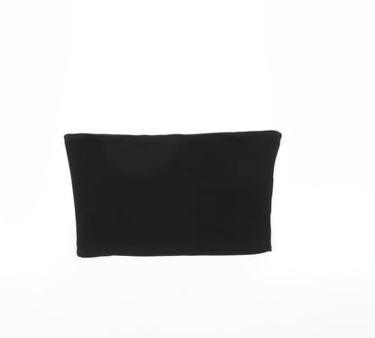 New Look Womens Black   Basic Blouse Size 10  - Boob Tube