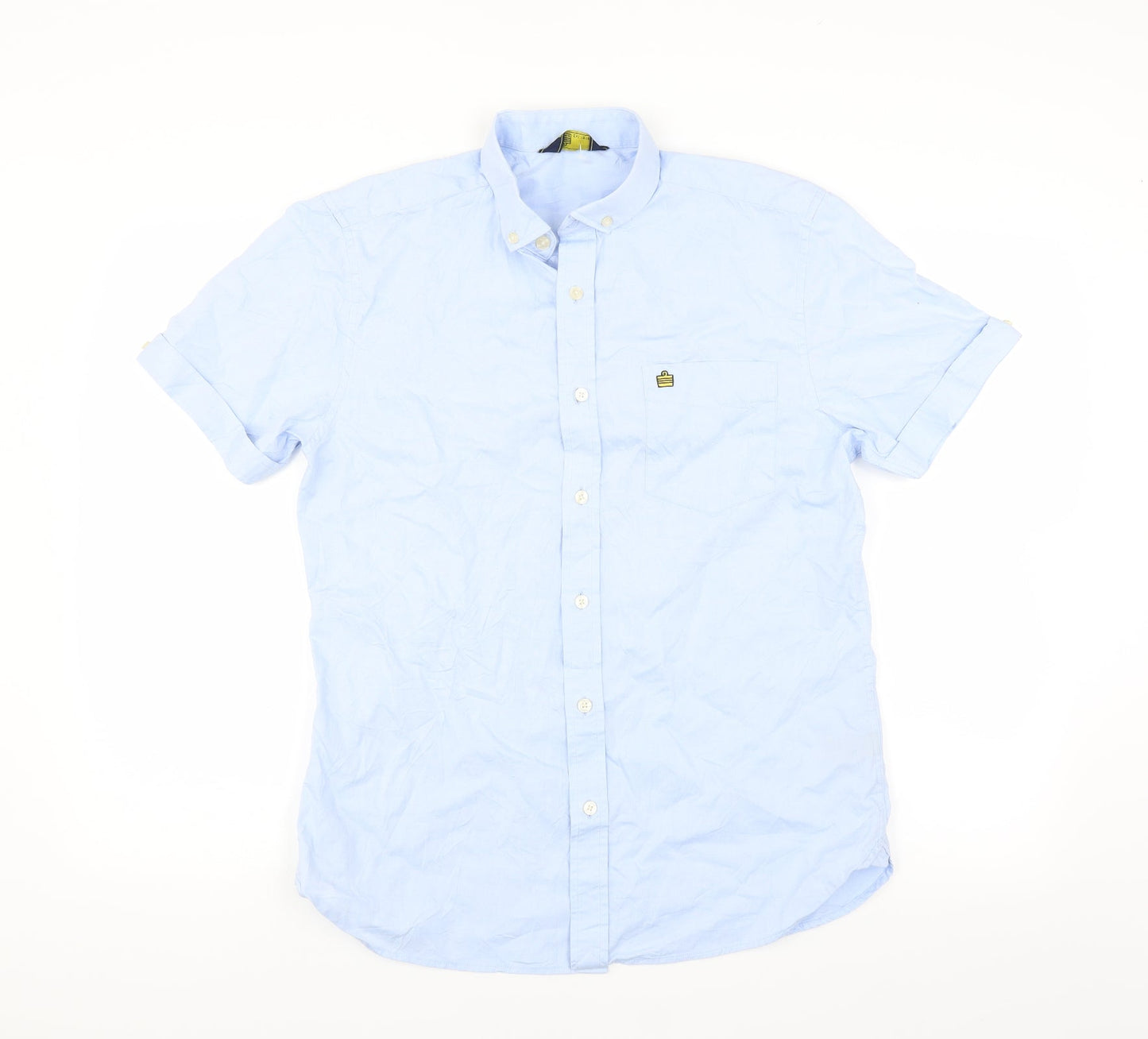 Admiral Mens Blue    Button-Up Size M