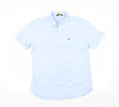 Admiral Mens Blue    Button-Up Size M