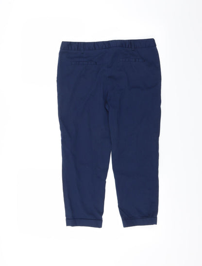 Primark Womens Blue   Trousers  Size 10 L20 in