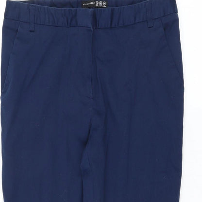 Primark Womens Blue   Trousers  Size 10 L20 in