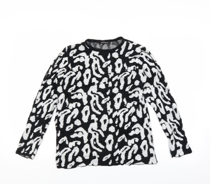 Peacocks Womens Black   Pullover Jumper Size 12