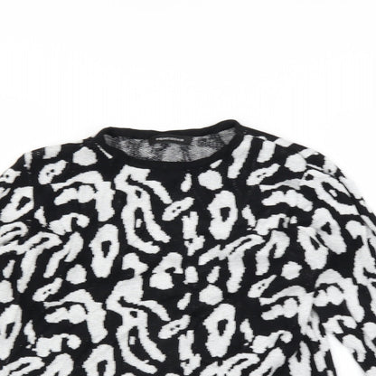 Peacocks Womens Black   Pullover Jumper Size 12