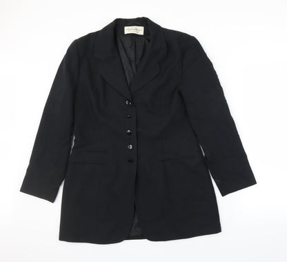 Definitions Collection Womens Black   Jacket Suit Jacket Size 14