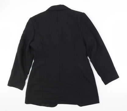 Definitions Collection Womens Black   Jacket Suit Jacket Size 14