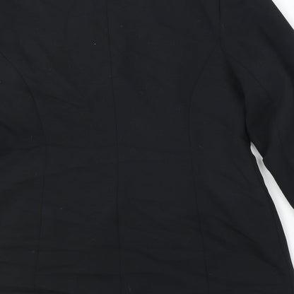 Definitions Collection Womens Black   Jacket Suit Jacket Size 14