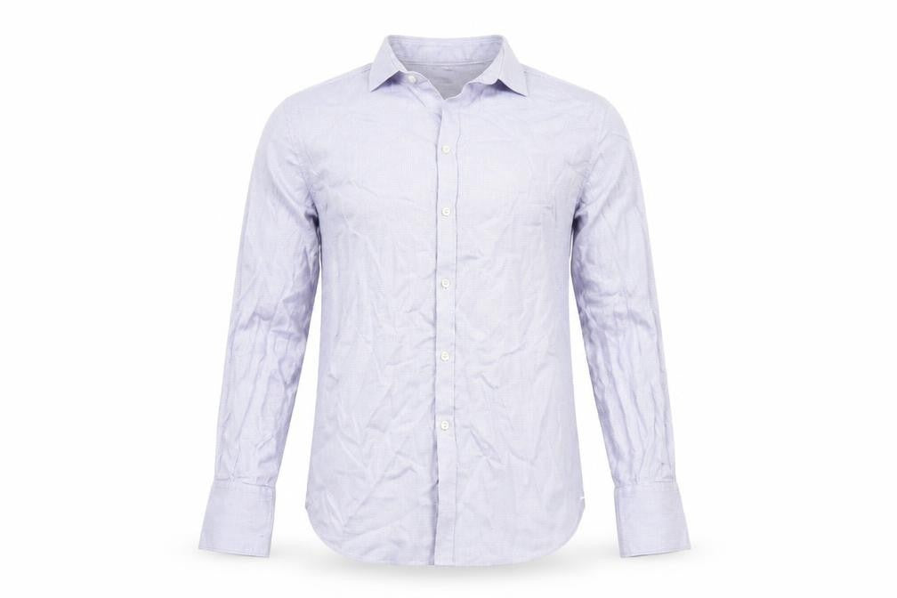 Mens UK Size L Burton Purple  Button-Up Long Sleeve Casual Shirt