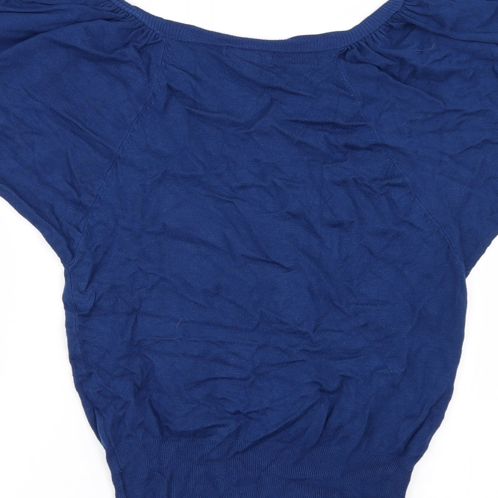alter Womens Blue   Pullover Jumper Size L