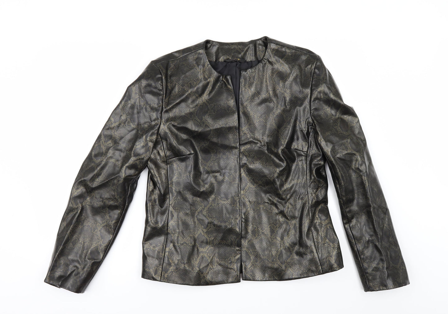 George Womens Multicoloured Animal Print  Jacket  Size 14