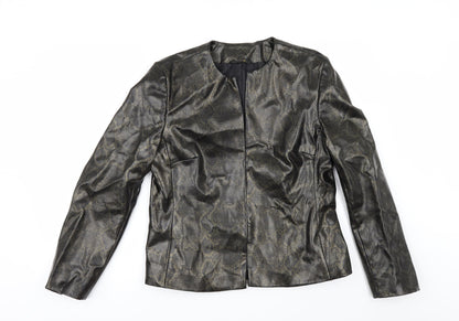 George Womens Multicoloured Animal Print  Jacket  Size 14