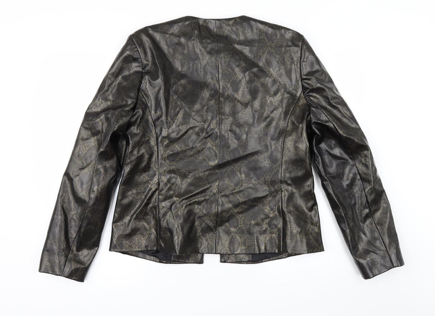 George Womens Multicoloured Animal Print  Jacket  Size 14