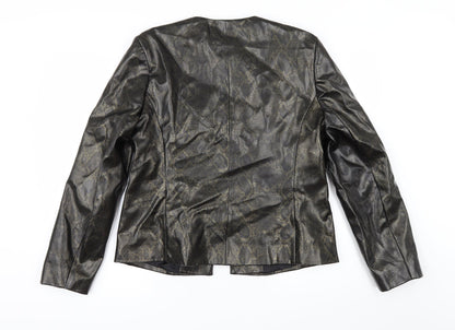 George Womens Multicoloured Animal Print  Jacket  Size 14