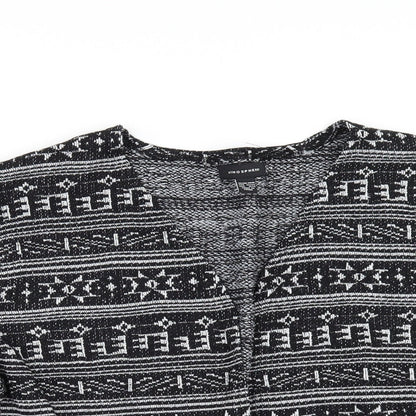 Primark Womens Black Geometric  Jacket  Size 16