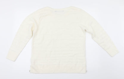 EWM Womens Ivory   Pullover Jumper Size M