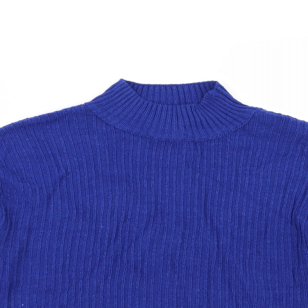 Primark Womens Blue   Pullover Jumper Size S