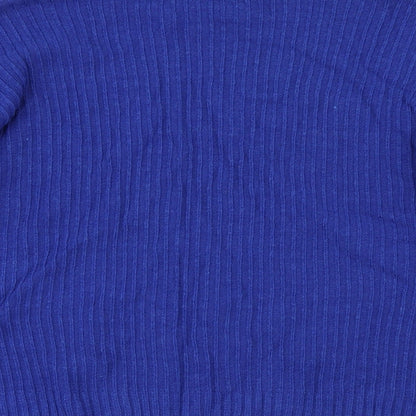 Primark Womens Blue   Pullover Jumper Size S