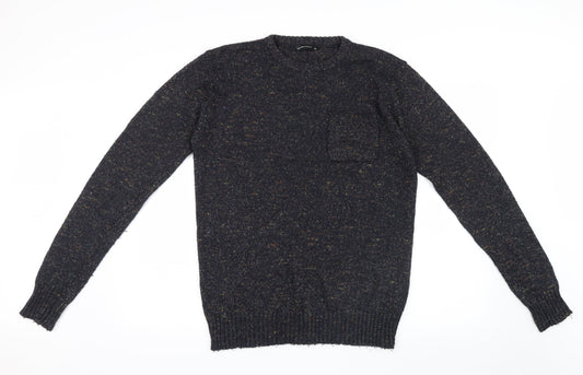 Cedar Wood State Mens Blue  Knit Pullover Jumper Size M