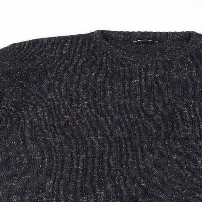 Cedar Wood State Mens Blue  Knit Pullover Jumper Size M