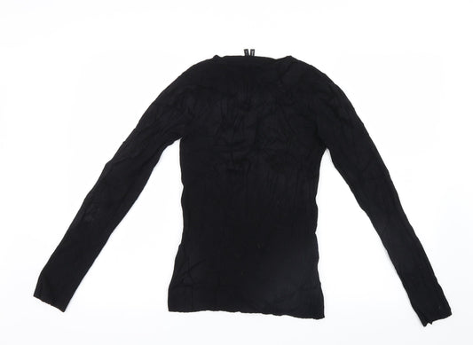Atmosphere Womens Black  Knit Pullover Jumper Size 10