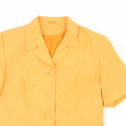 Womens UK Size 16 Dorothy Perkins Orange Jacket