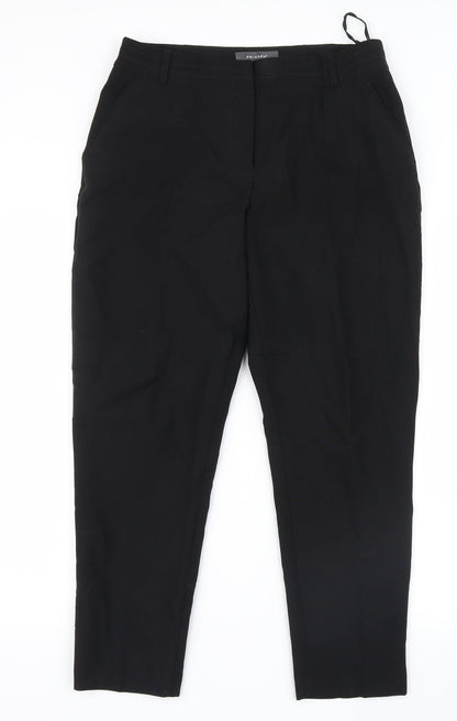 Primark Womens Black   Trousers  Size 10 L25 in