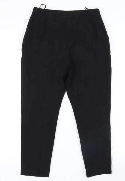 Primark Womens Black   Trousers  Size 10 L25 in