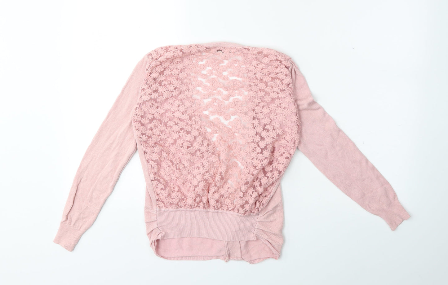 Miumi Womens Pink  Knit Cardigan Jumper Size M