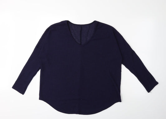 Preworn Womens Blue   Pullover Jumper Size S