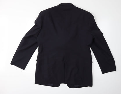 Mens UK Size 42 Preworn Regular Blue Suit Jacket