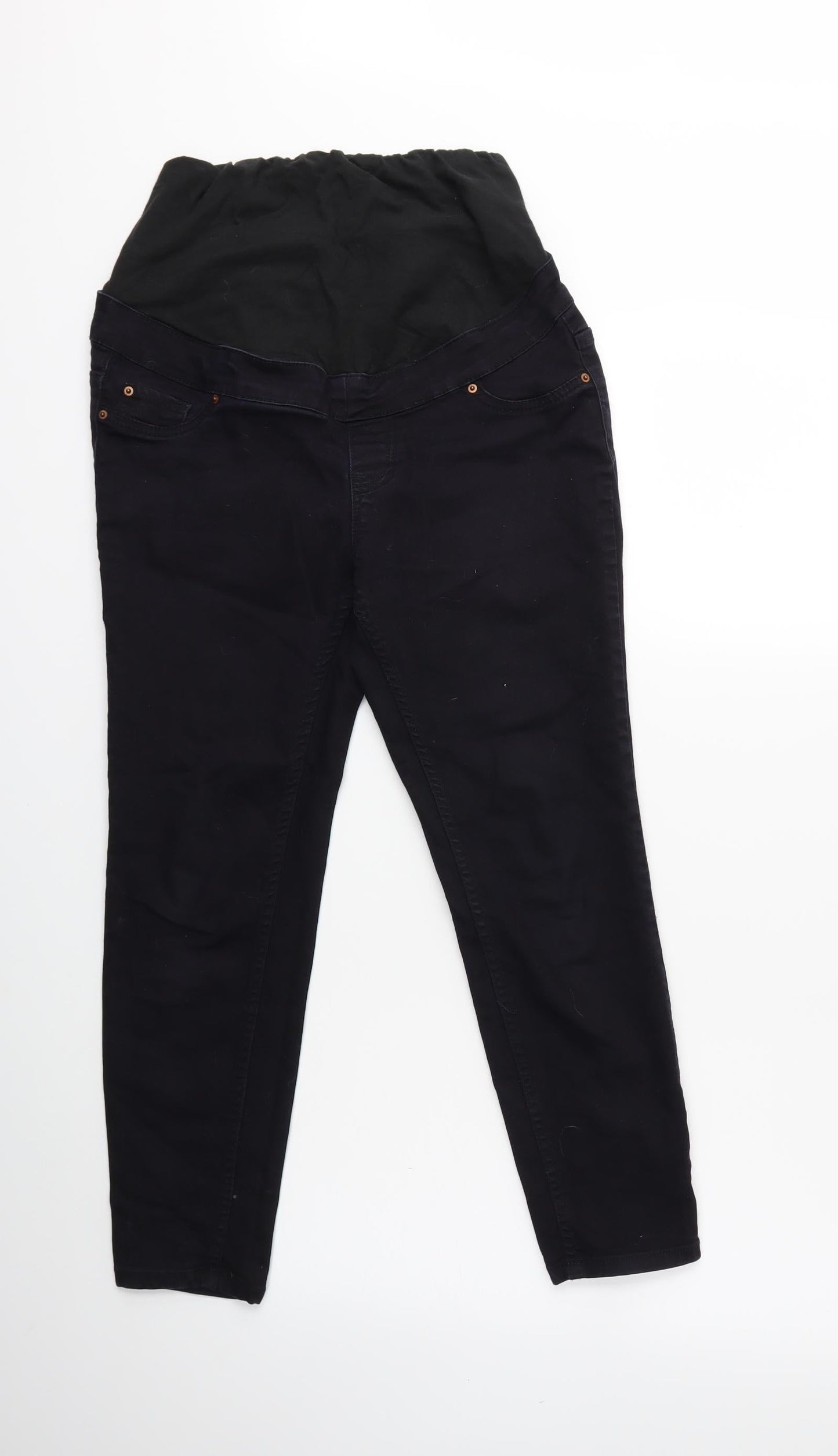 New Look Womens Black  Denim Skinny Jeans Size 10 L23 in