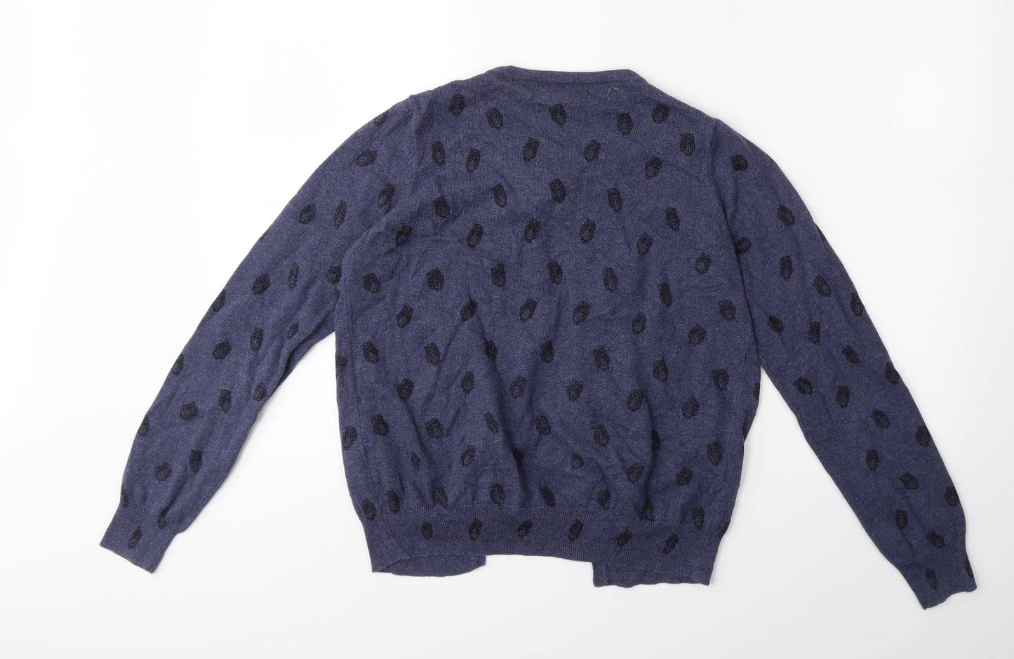 Primark Womens Blue   Cardigan Jumper Size 10