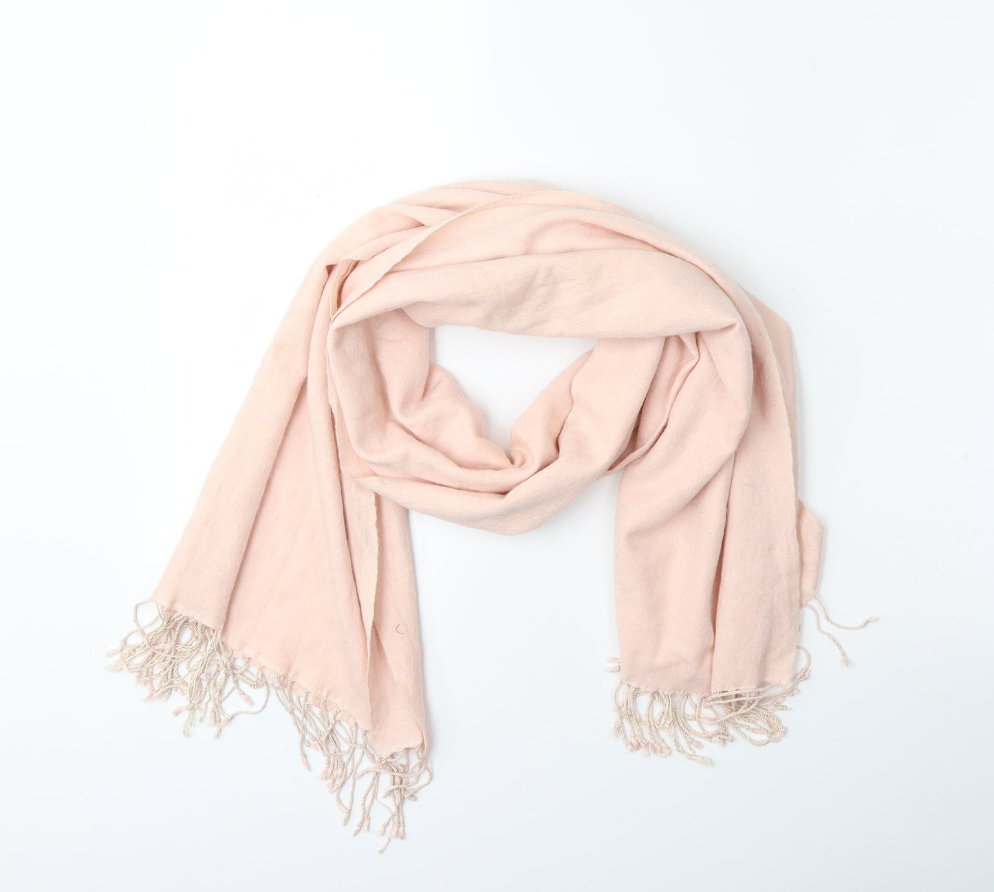 Preworn Womens Pink    Scarf