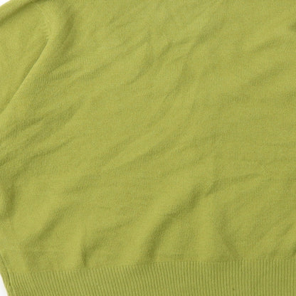 Femme Womens Green  Knit Pullover Jumper Size L