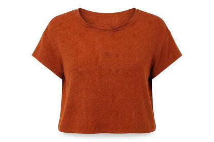 Primark Womens Orange  Knit Pullover Jumper Size 18