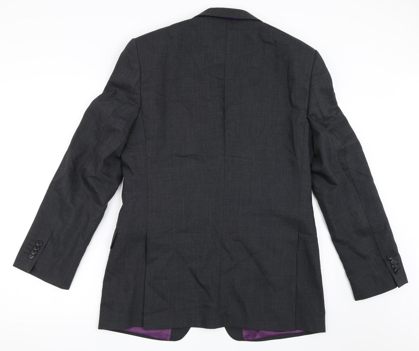 Mens UK Size 38 Performance Suit Regular Grey Suit Jacket
