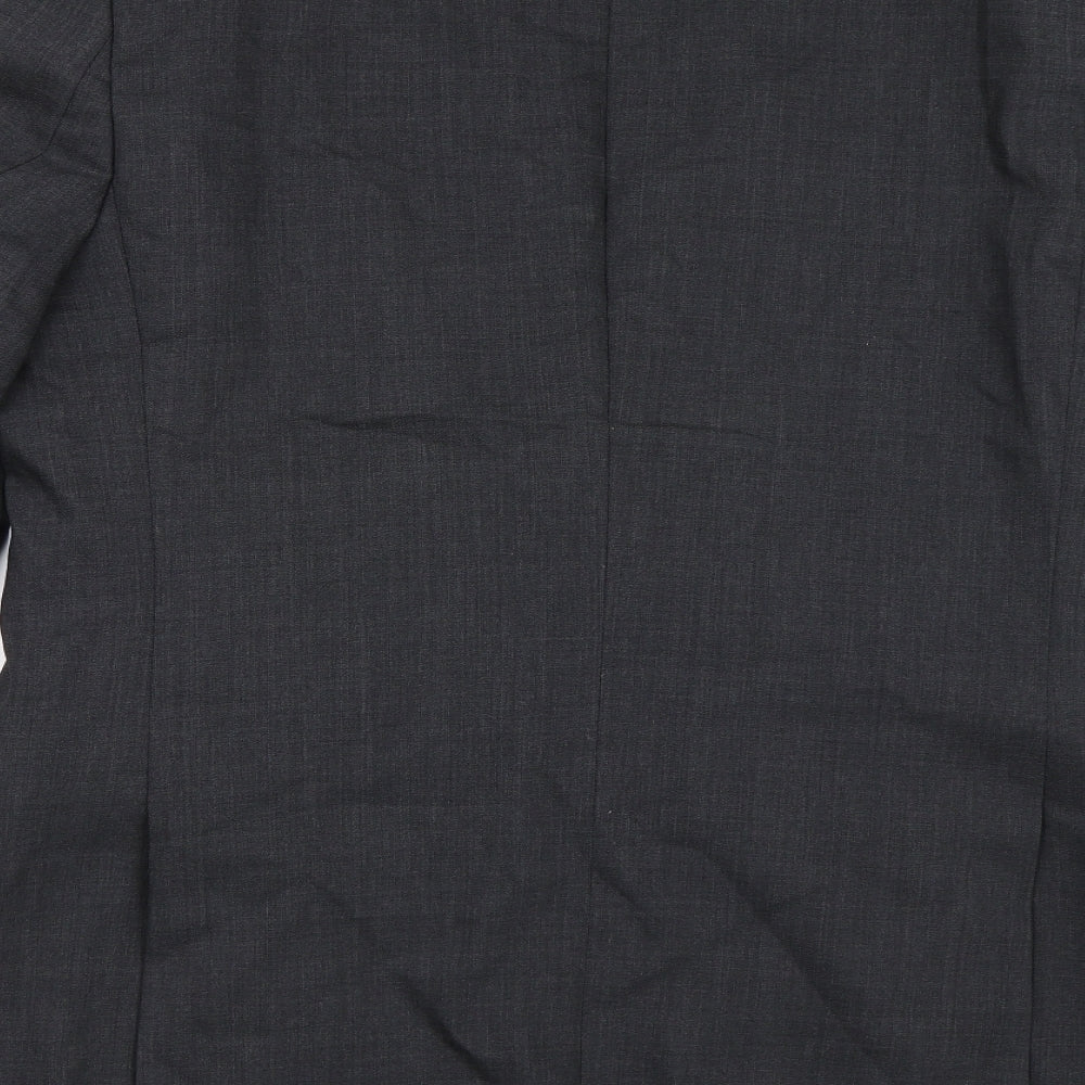 Mens UK Size 38 Performance Suit Regular Grey Suit Jacket
