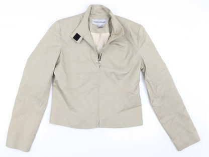 Womens UK Size 12 Warehouse Beige Jacket