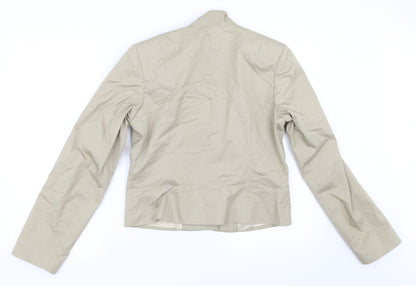 Womens UK Size 12 Warehouse Beige Jacket