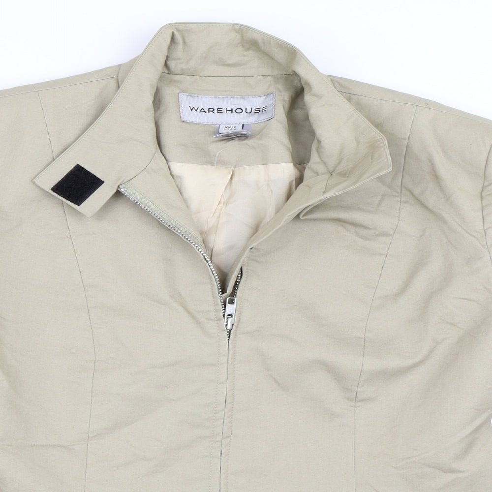 Womens UK Size 12 Warehouse Beige Jacket
