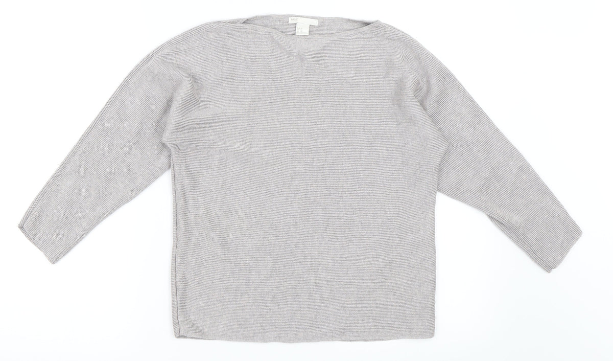 H&M Womens Grey   Pullover Jumper Size XS