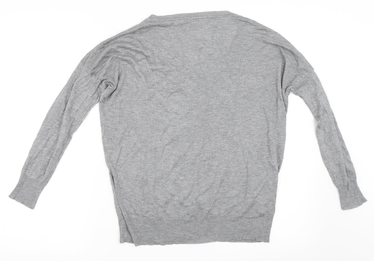 Promod Womens Grey   Pullover Jumper Size S