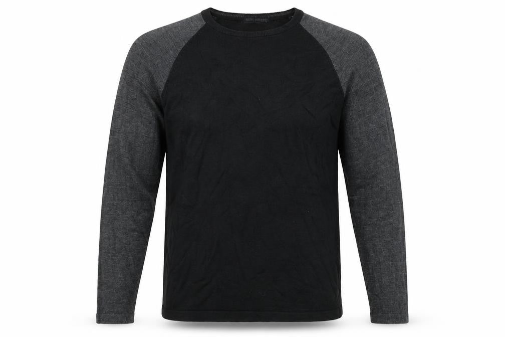 Mens UK Size S Marks and Spencer Black Pullover Jumper