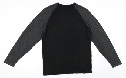 Marks and Spencer Mens Black   Pullover Jumper Size S