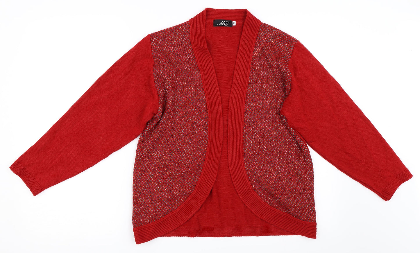 Preworn Womens Red   Cardigan Jumper Size M