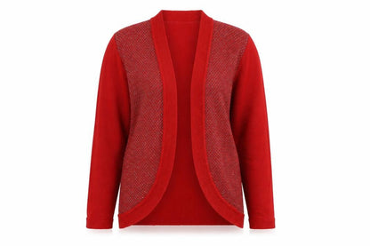 Preworn Womens Red   Cardigan Jumper Size M