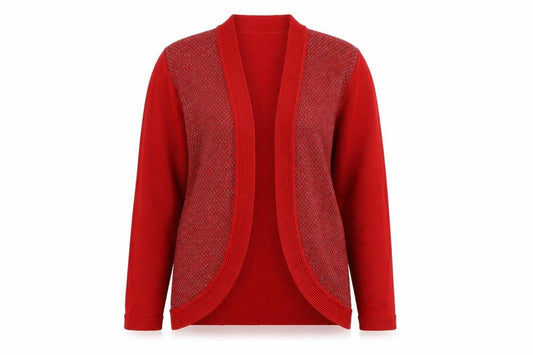 Preworn Womens Red   Cardigan Jumper Size M