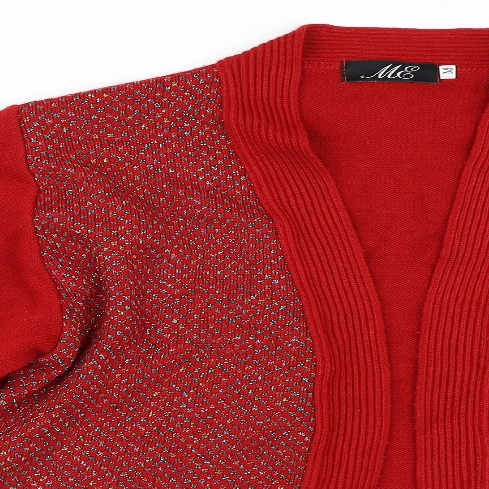 Preworn Womens Red   Cardigan Jumper Size M
