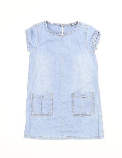 NEXT Girls Blue  Denim A-Line  Size 5 Years