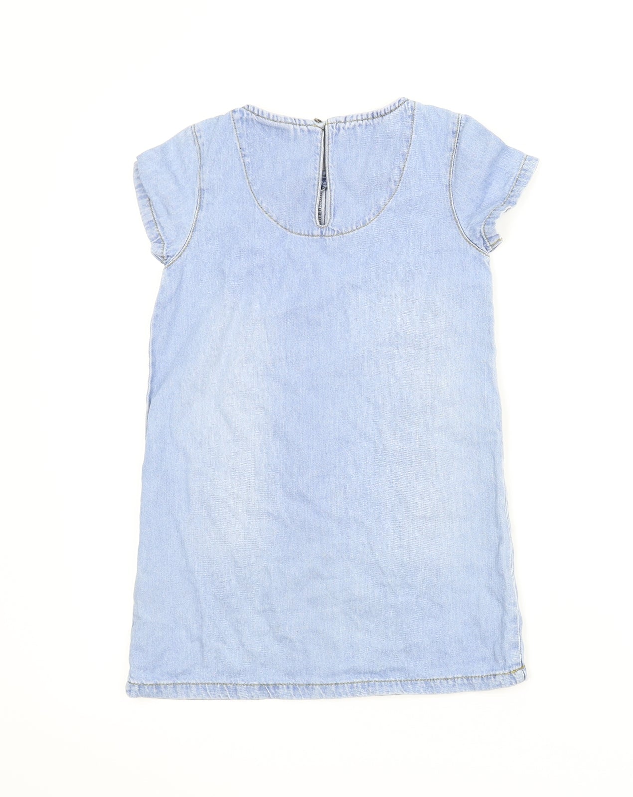 NEXT Girls Blue  Denim A-Line  Size 5 Years